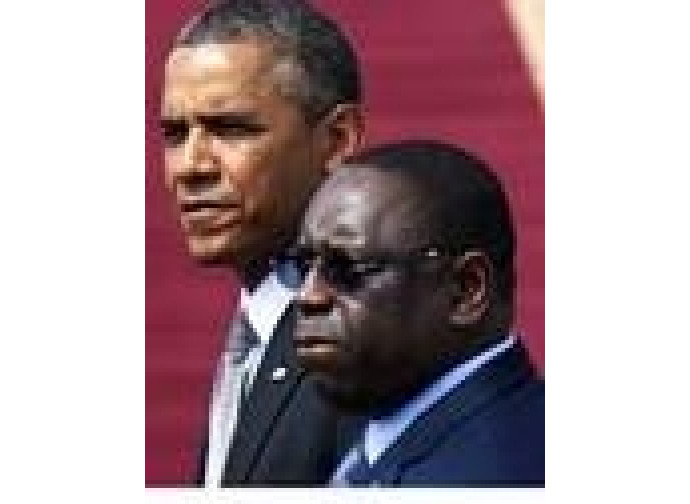 Obama con il presidente senegalese Obama con il presidente senegalese